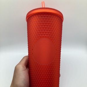Starbucks 2020 Matte Red Studded Tumbler Cup 24oz